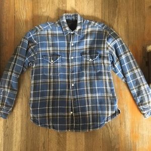 Men’s plaid shirt jacket